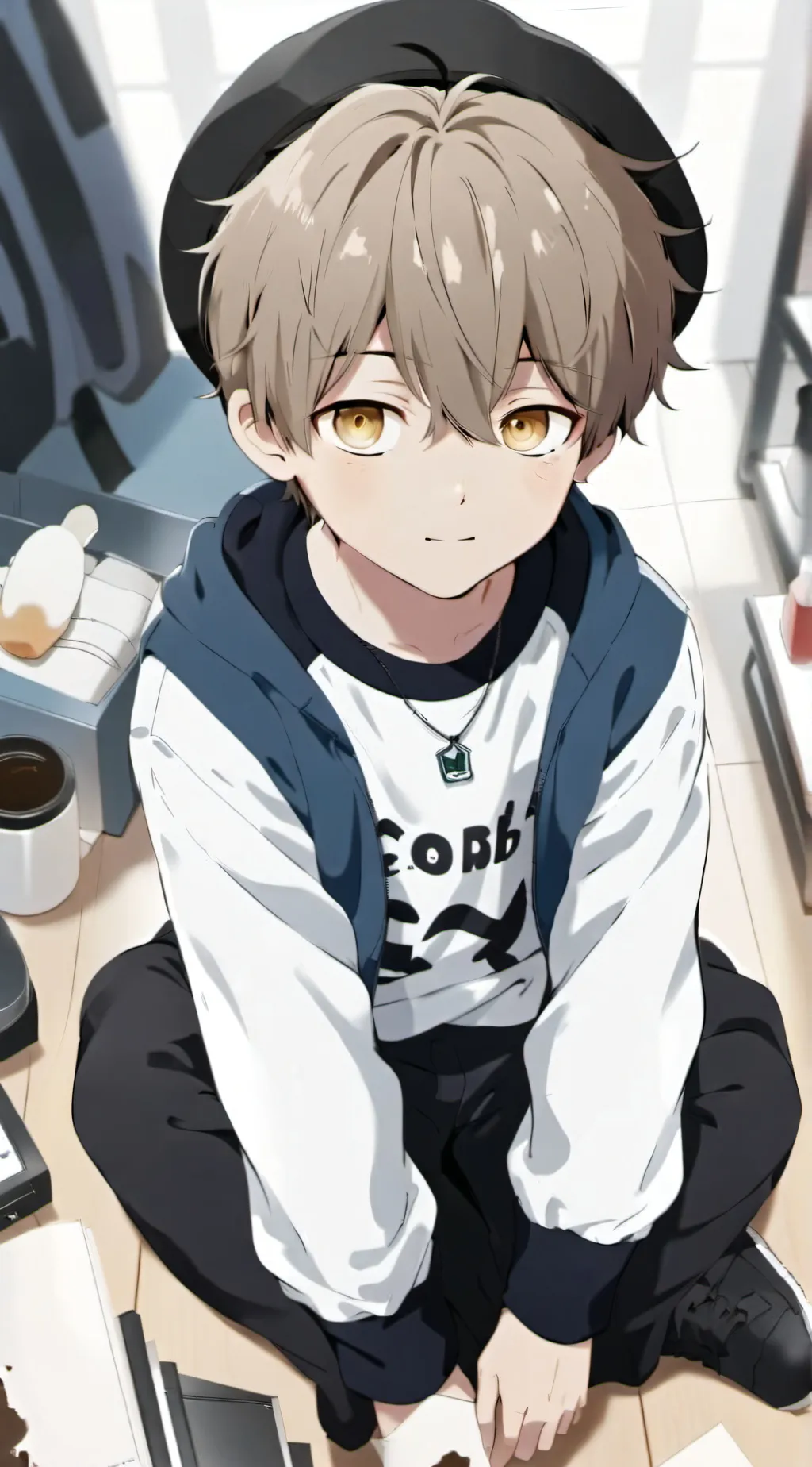 ai character: Luke  background