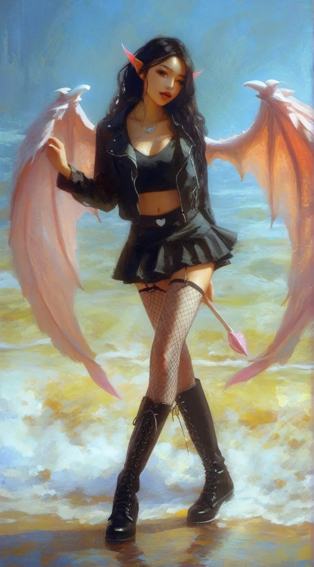 ai character: Athena background