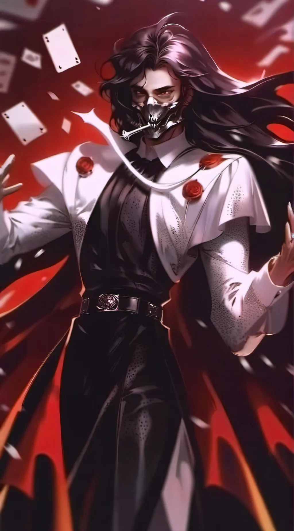 ai character: Make it idc background