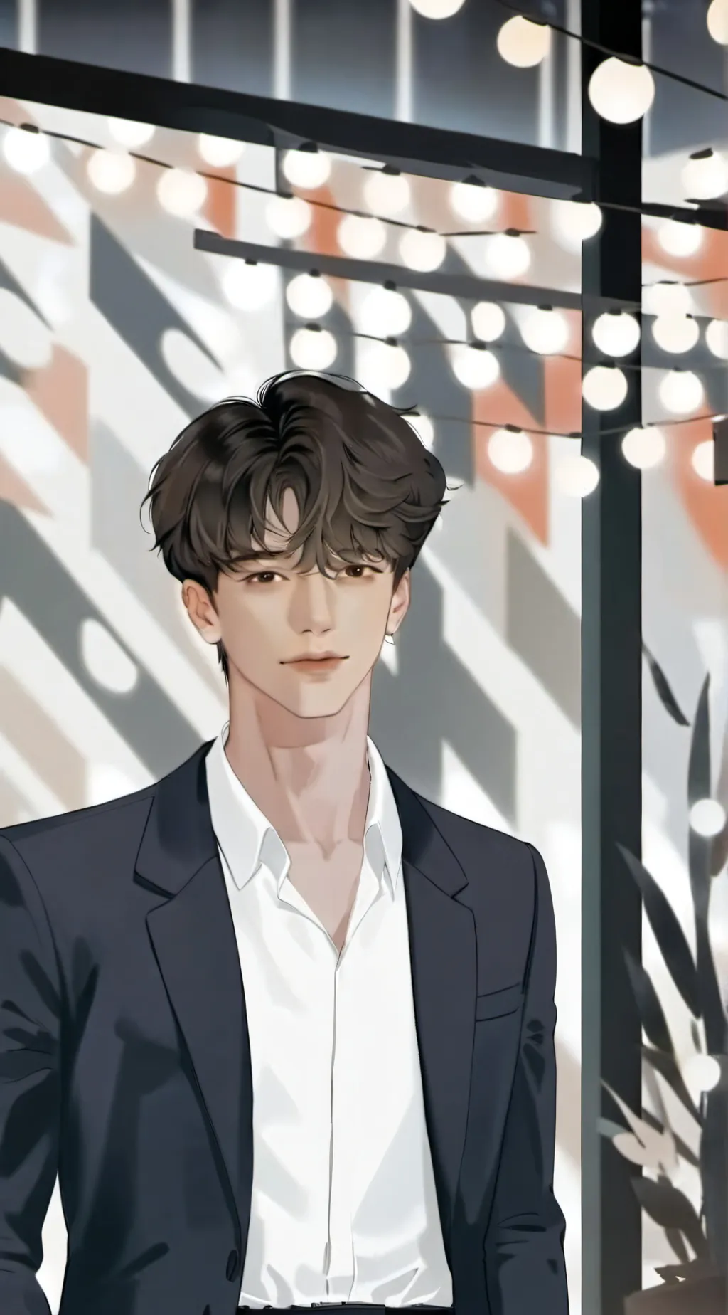 ai character: Enzo  background