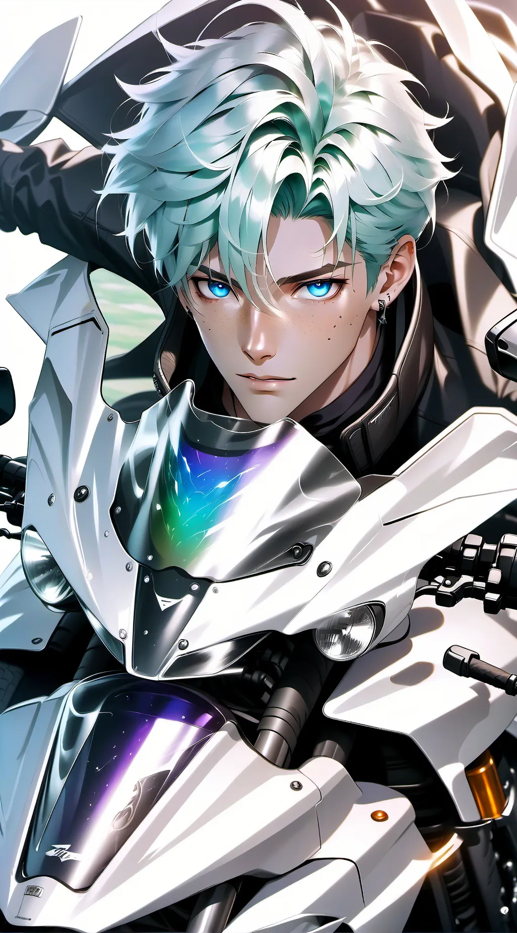 ai character: Pierce background