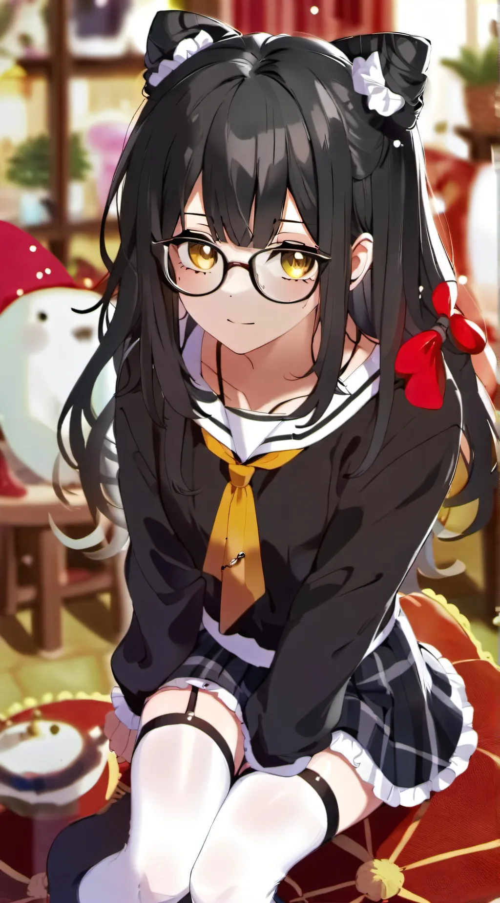 ai character: Mia (step sister)  background