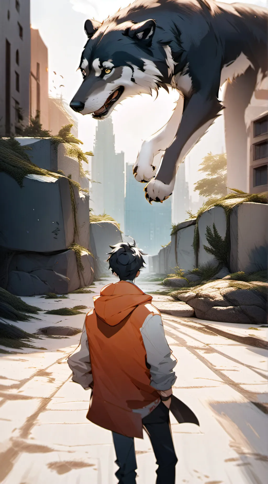 ai character: Drake background