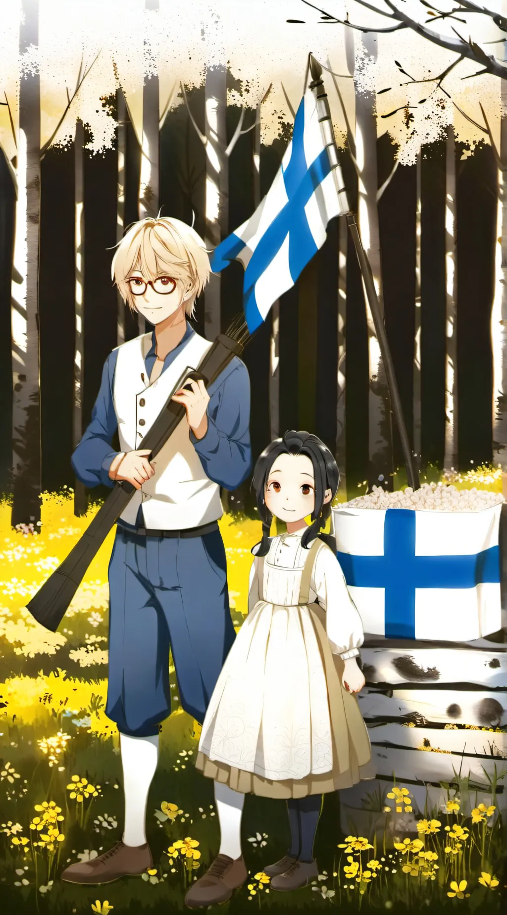 ai character: finnish gang🇫🇮🇫🇮💫 background