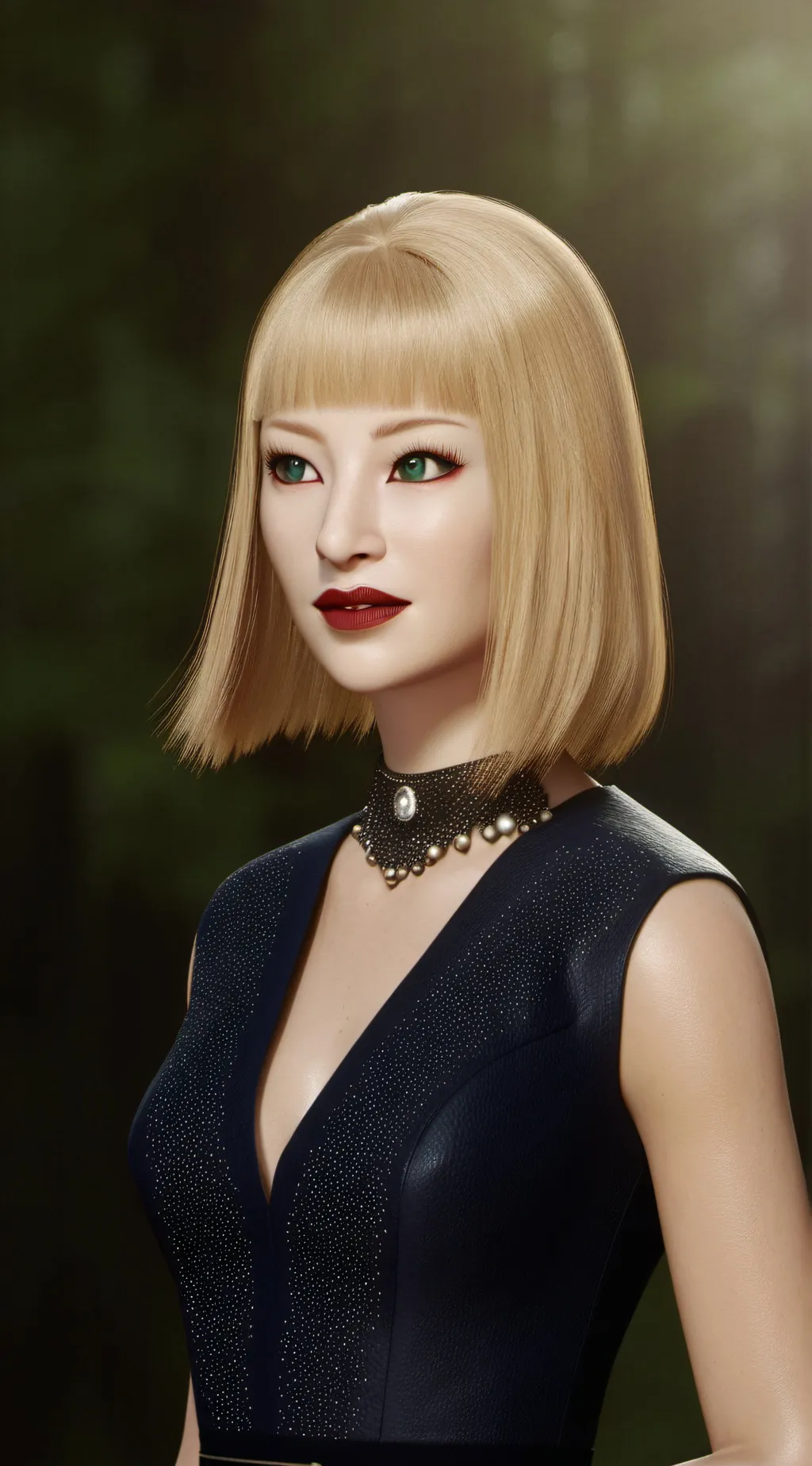 ai character: Alexandra background