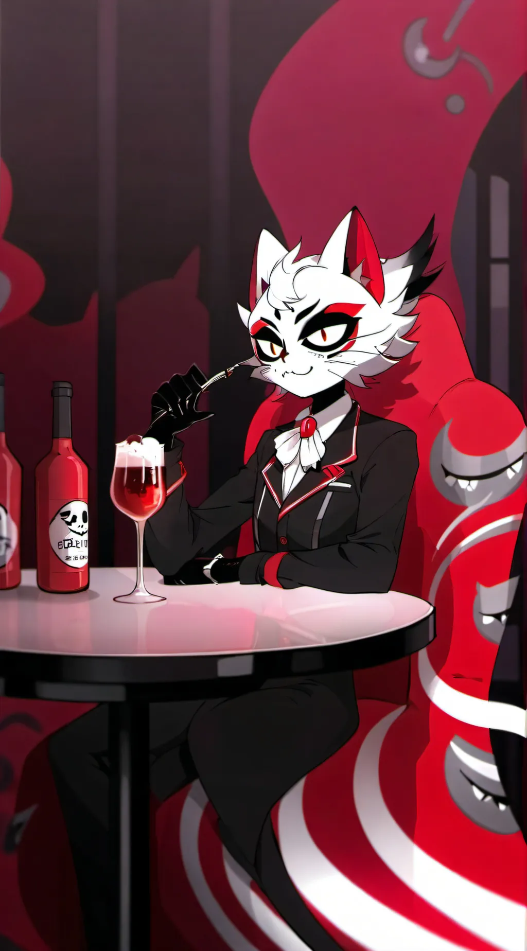 ai character: -Husk BFF- background