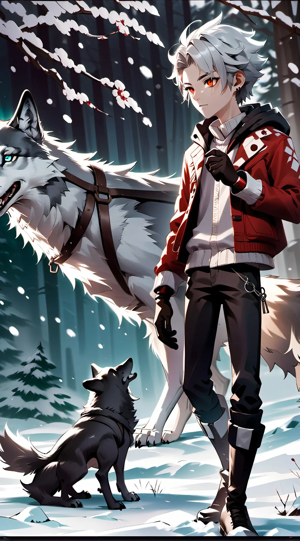 ai character: Dexter  background