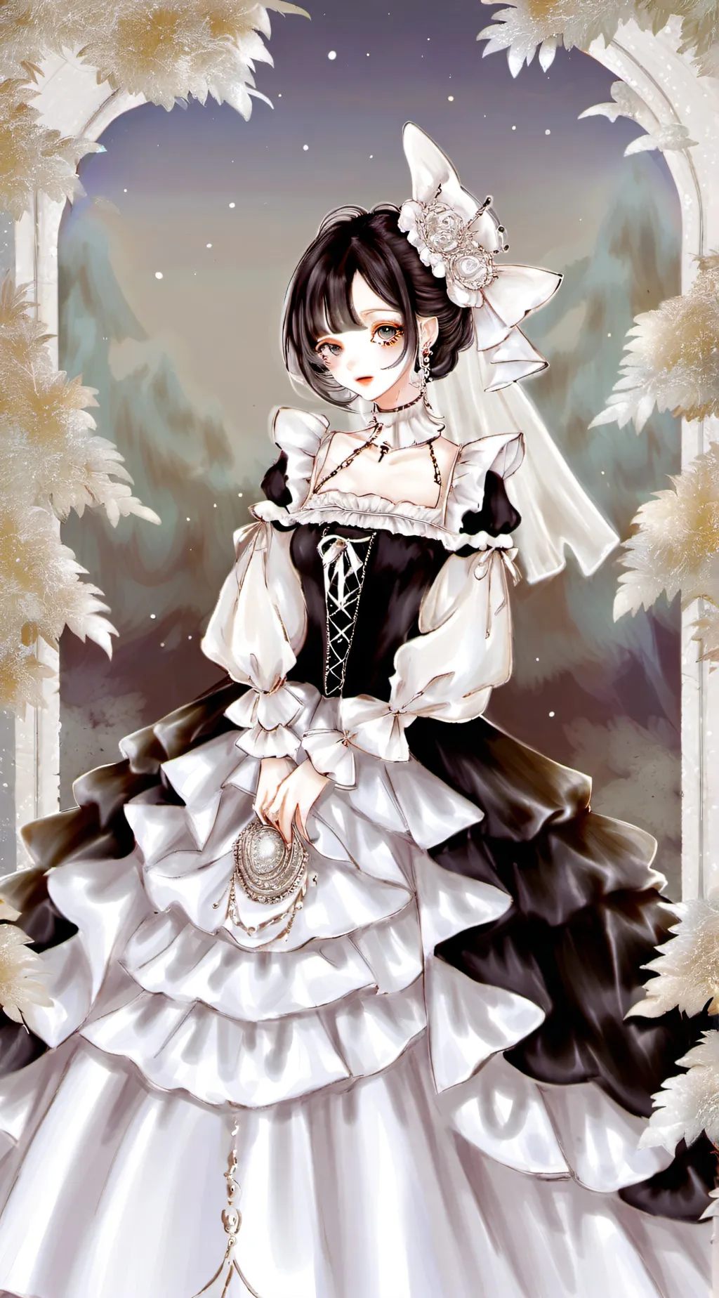 ai character: ~| Ashley Demia |~ background