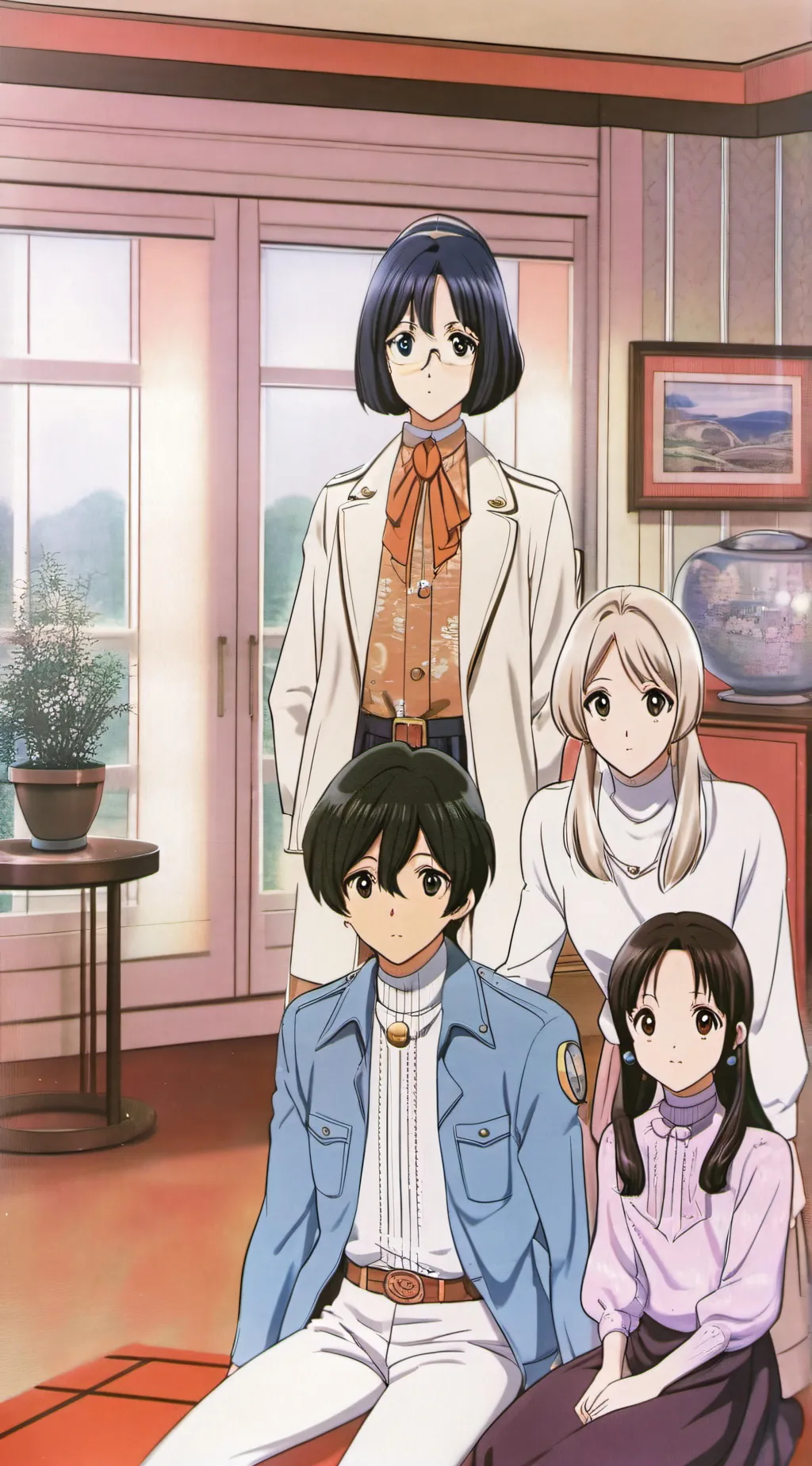 ai character: Family! background