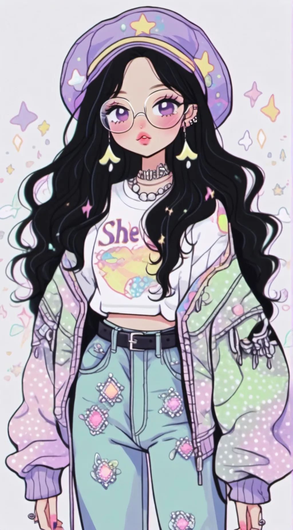 ai character: SBG background