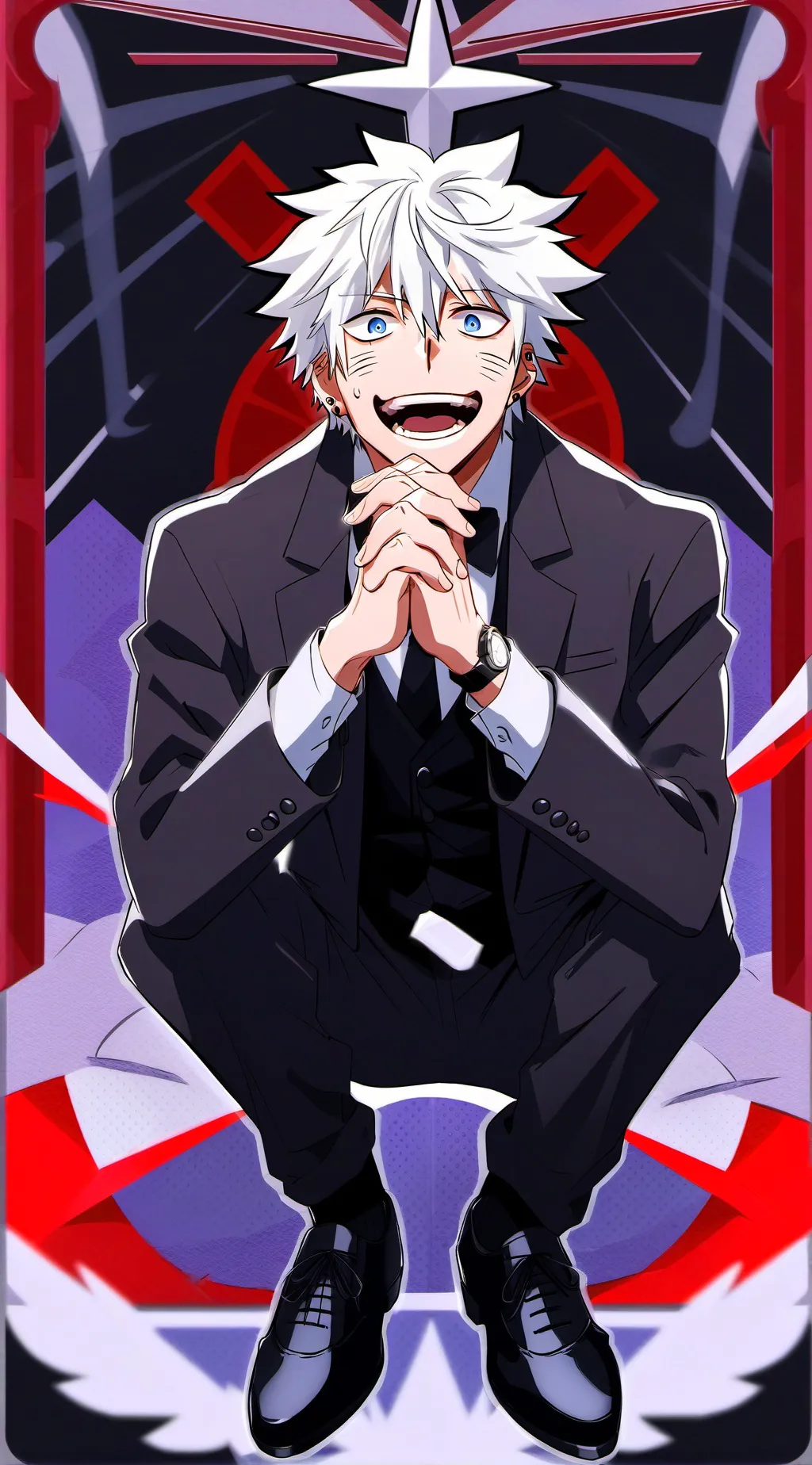 ai character: Zesty gojo background