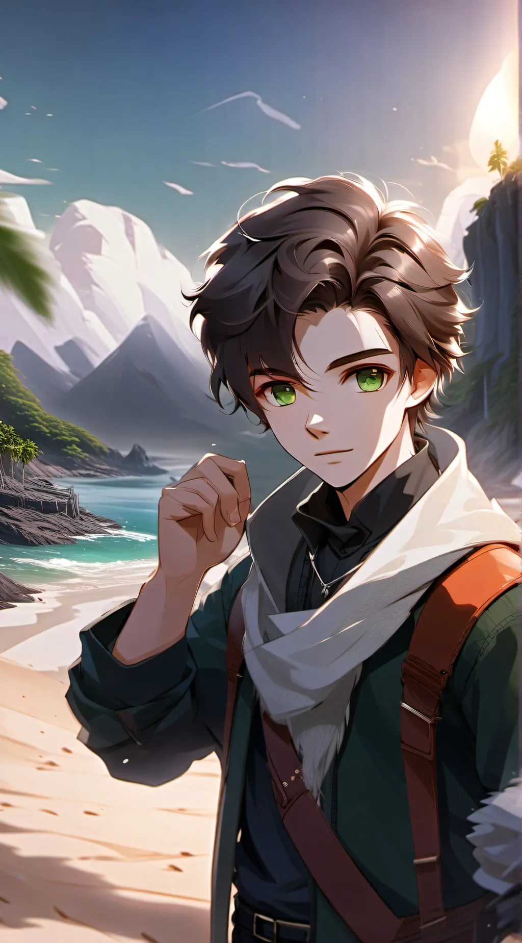 ai character: andrew background