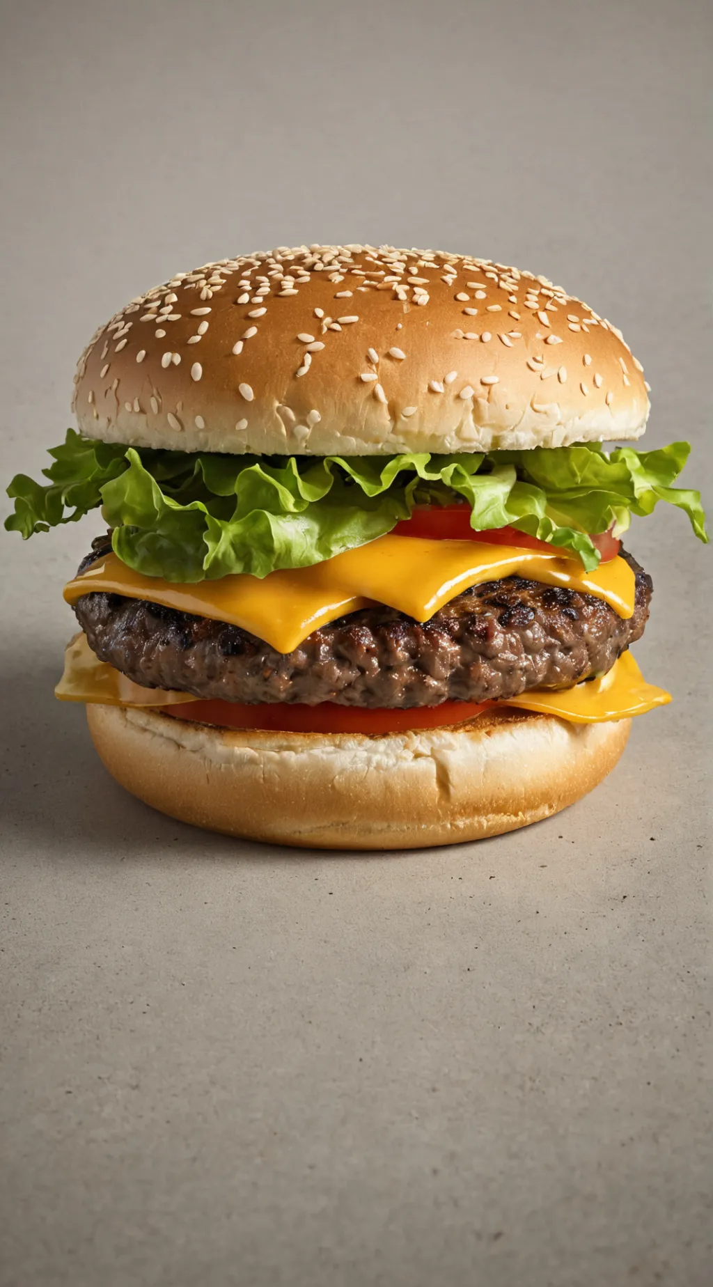 ai character: Cheeseburger  background