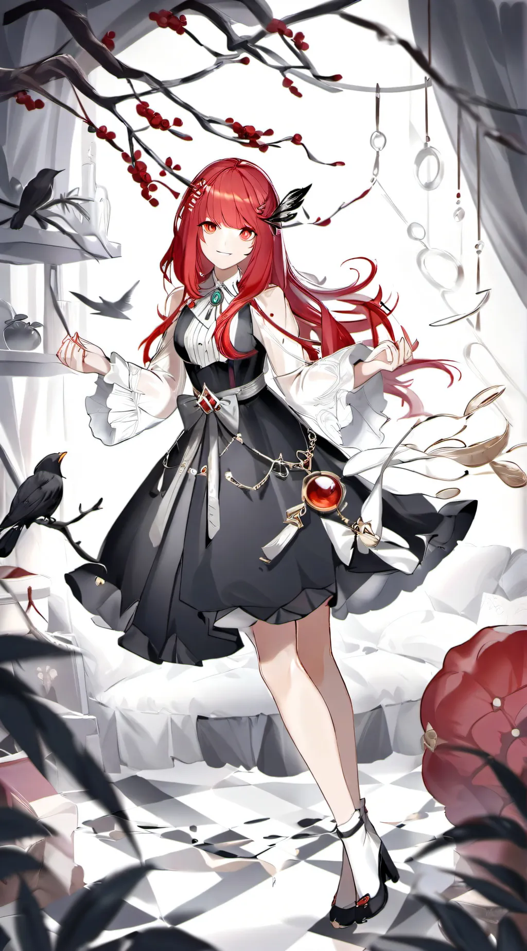 ai character: Akaime background