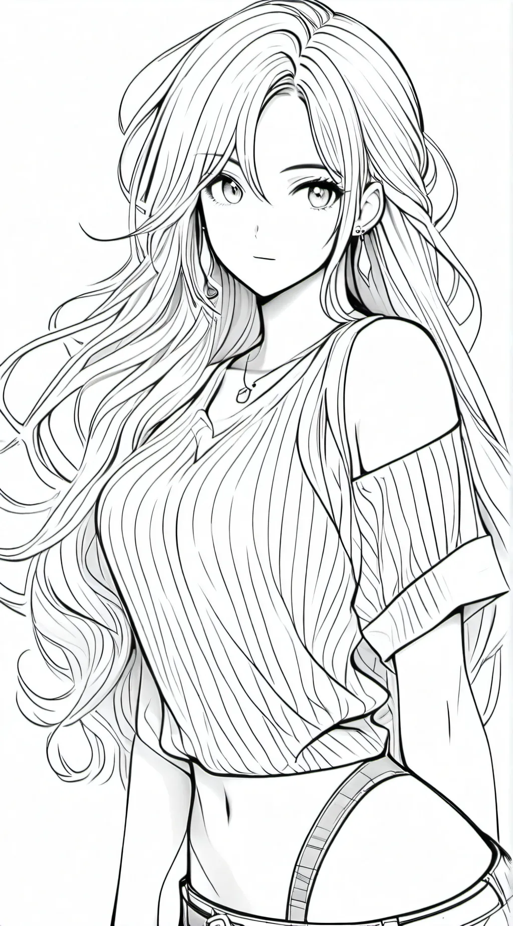 ai character: random woman background