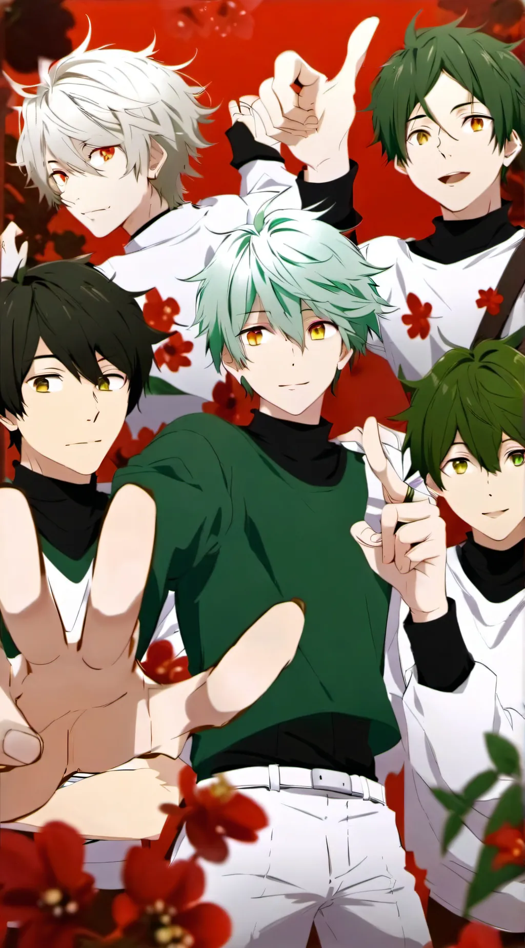 ai character: Deku older brother background