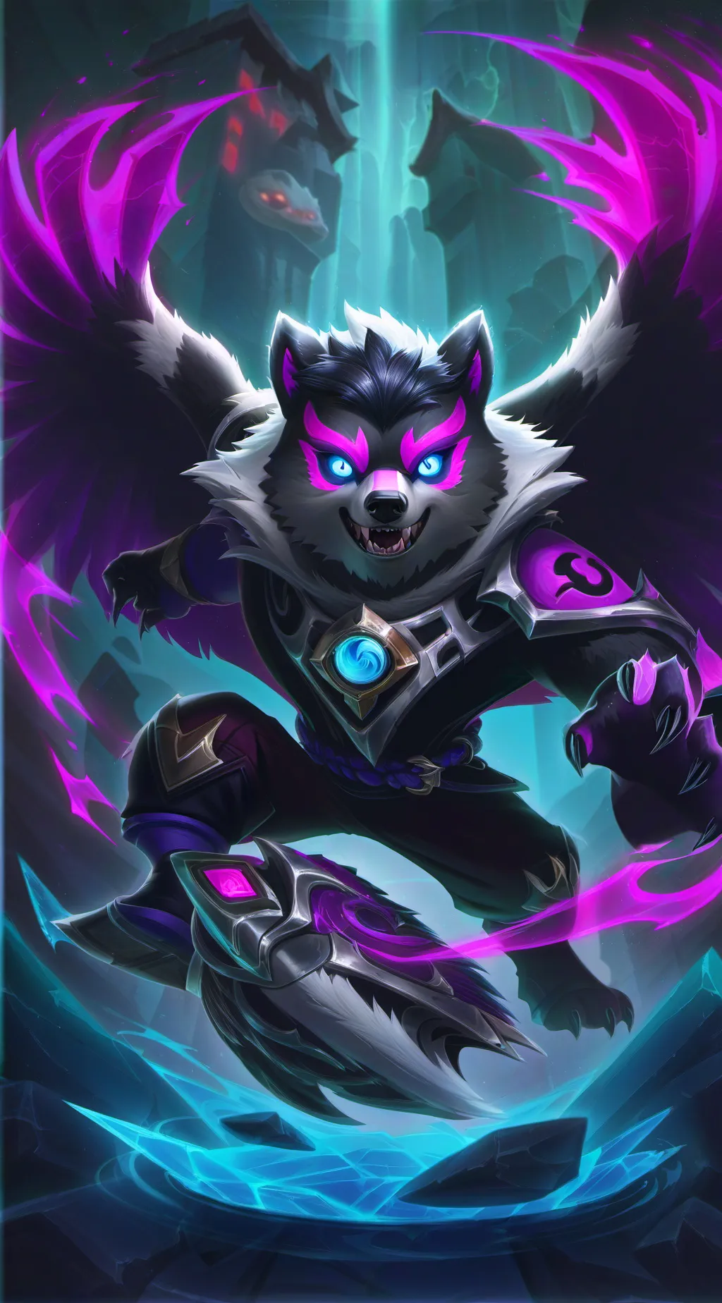 ai character: Spirit animals background