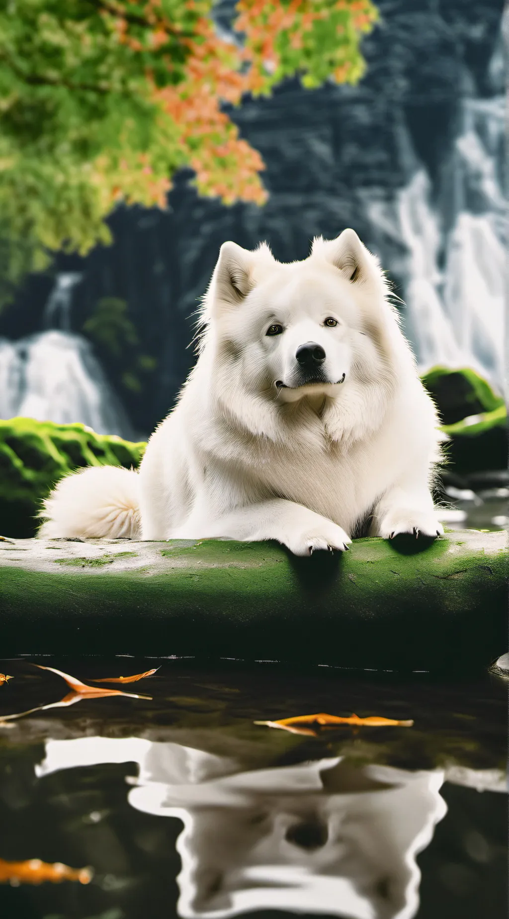 ai character: Dog background