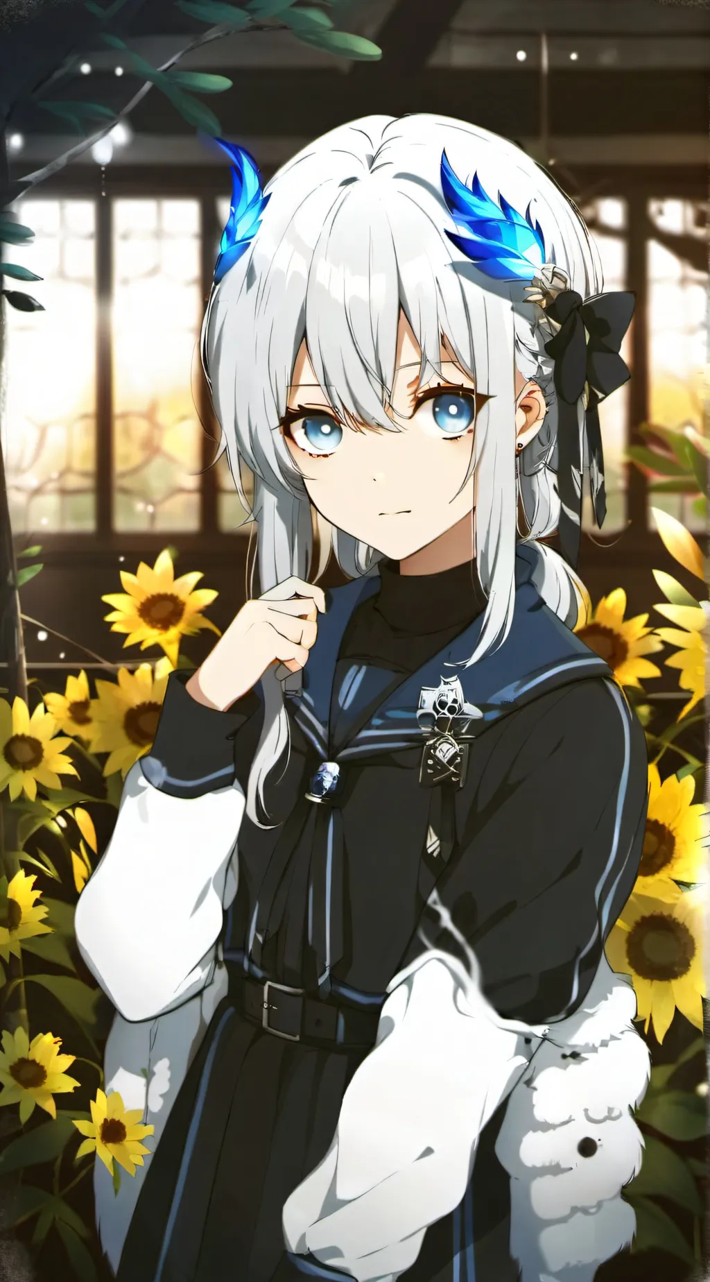 ai character: Sarah background