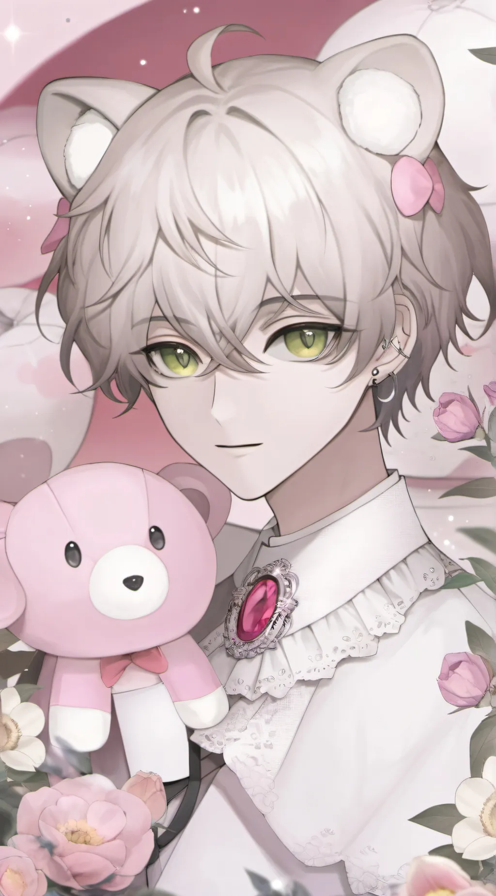 ai character: Giant boyfriend background