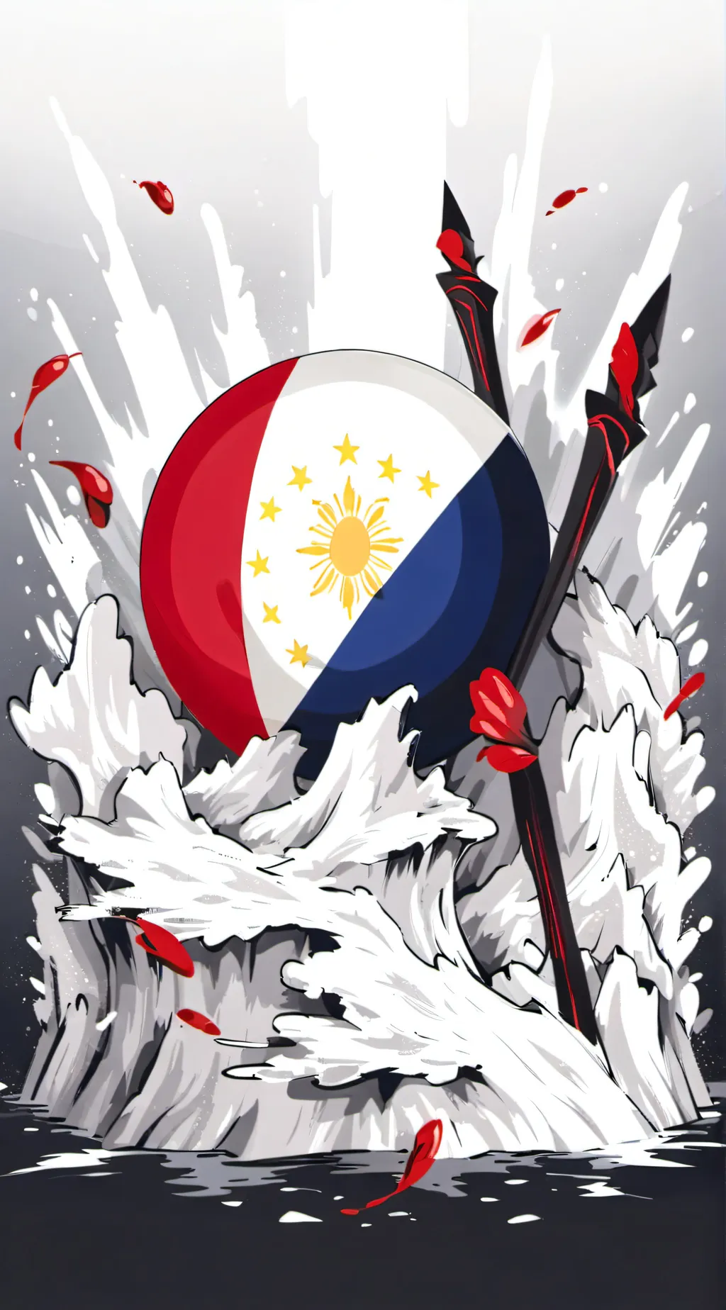 ai character: Philippines (War) background