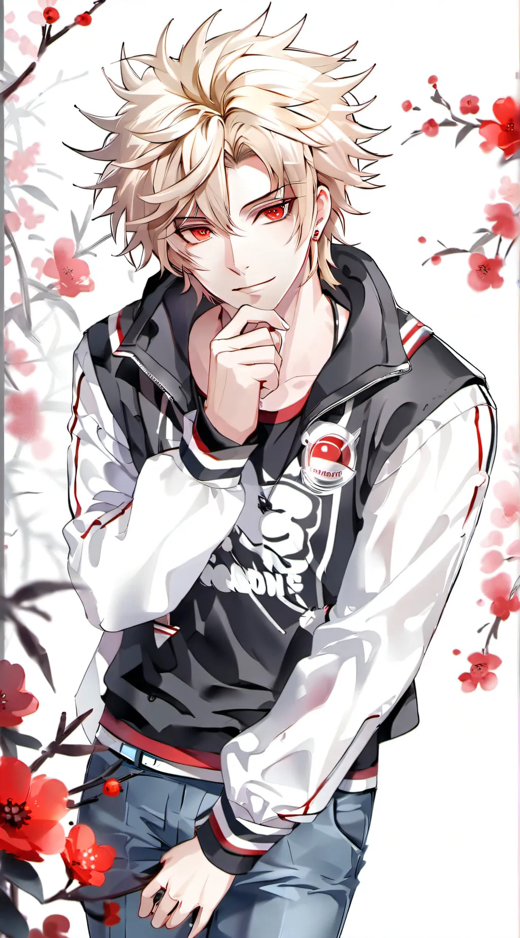 ai character: Bakugo background