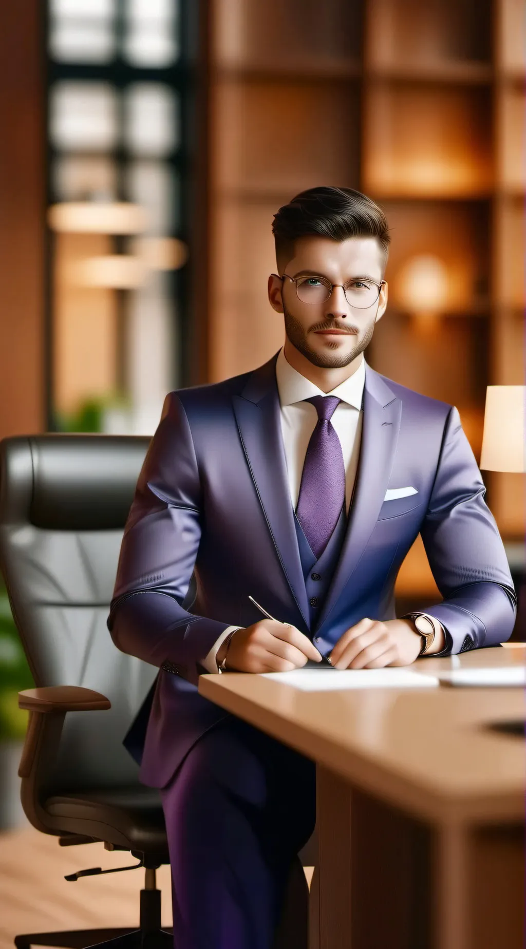 ai character: Fritz smith background