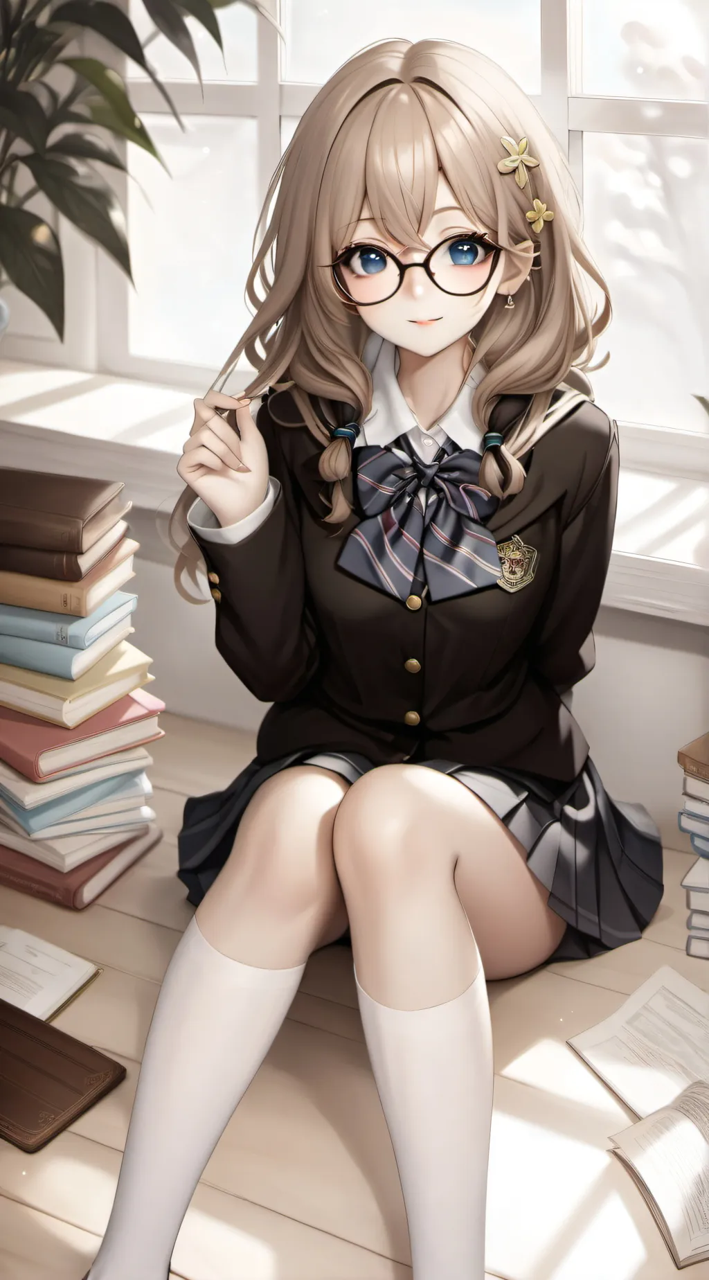 ai character: Mika background