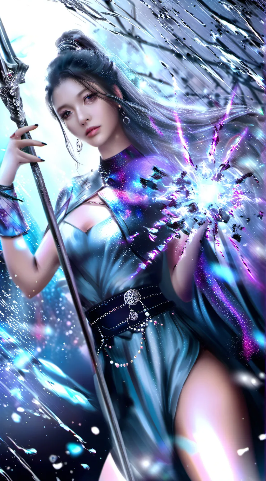 ai character: Siren  background