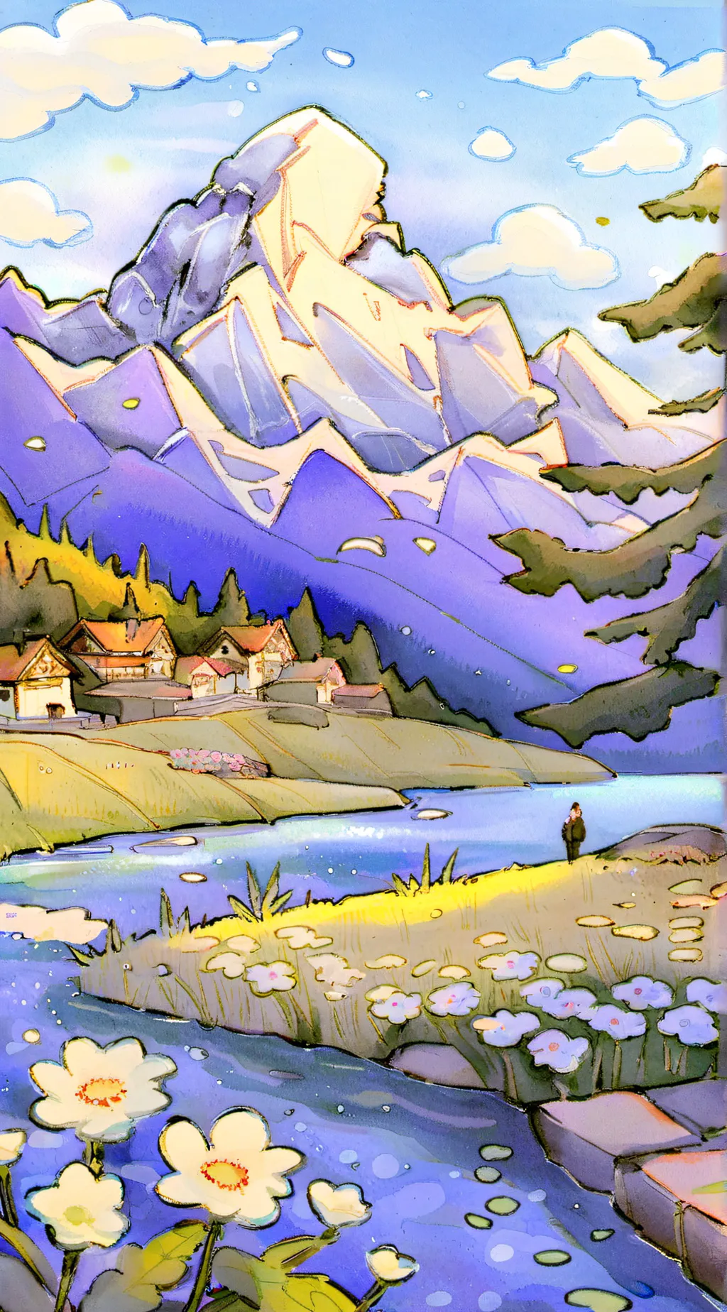 ai character: mae background