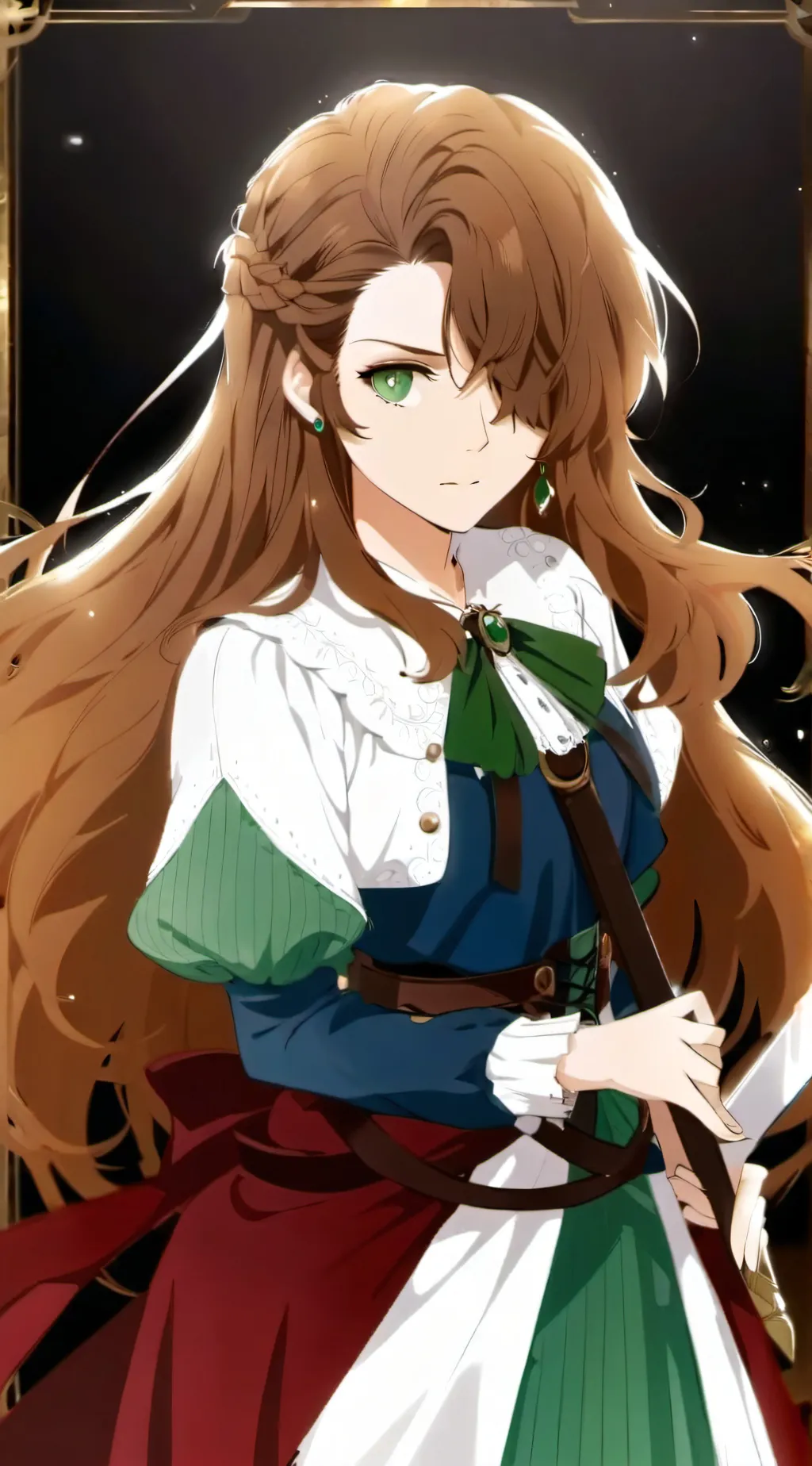 ai character: Katie  background