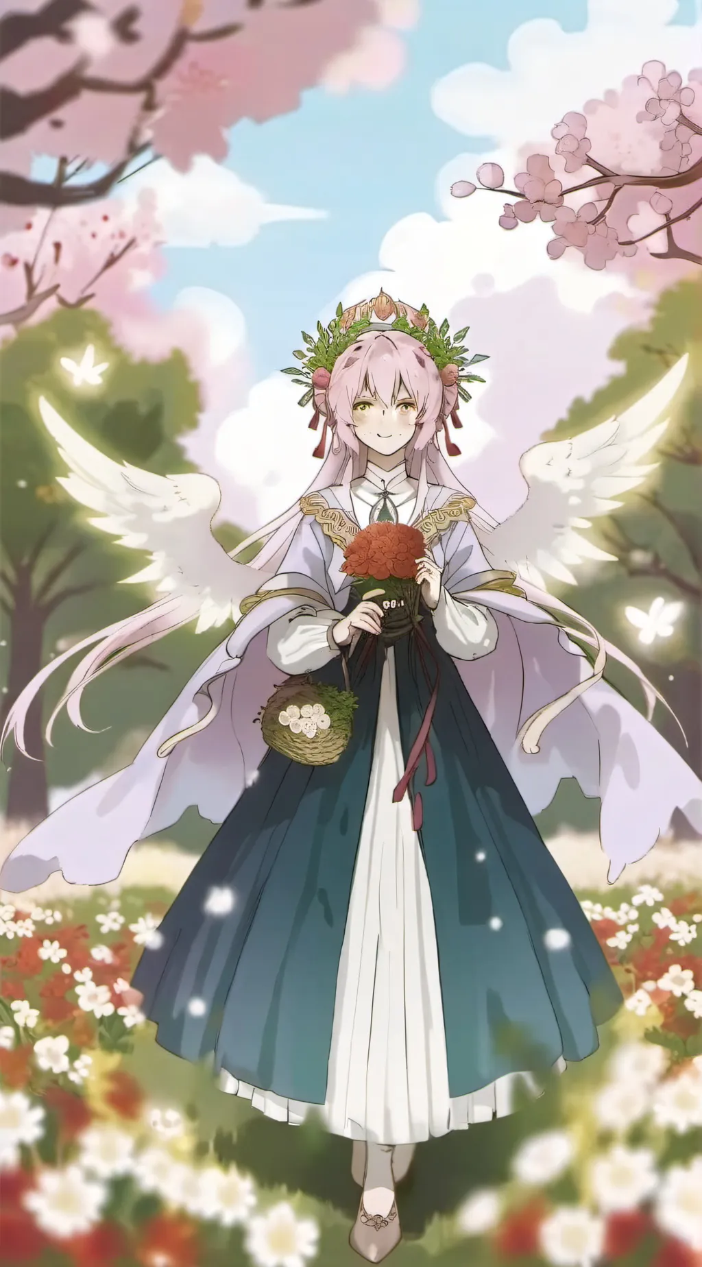 ai character: kny background