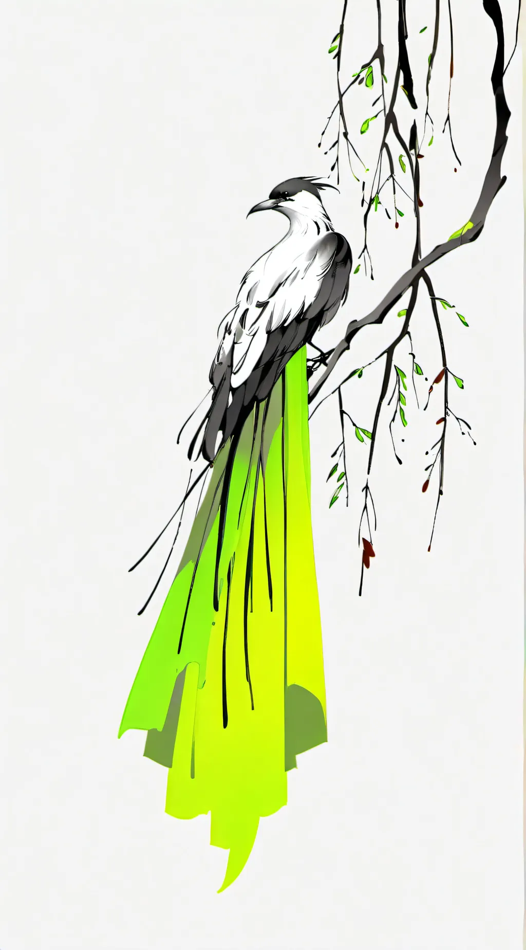 ai character: birdy background