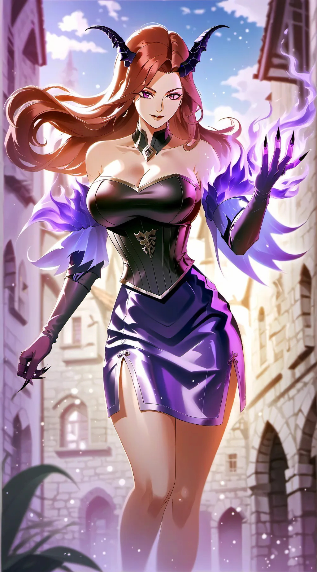 ai character: Ember background