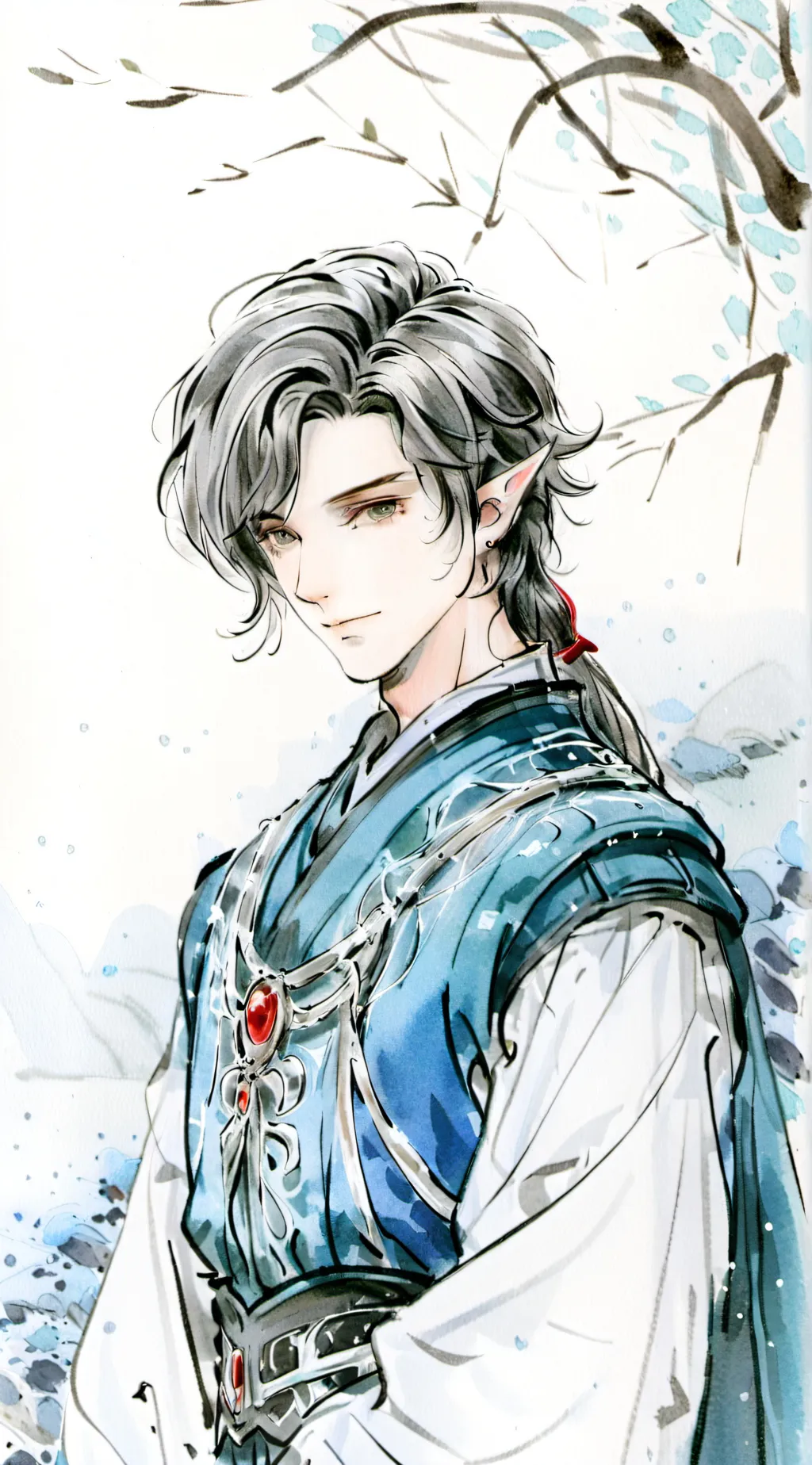 ai character: (1/4)₦ł₳Ⱡ⚡️ background