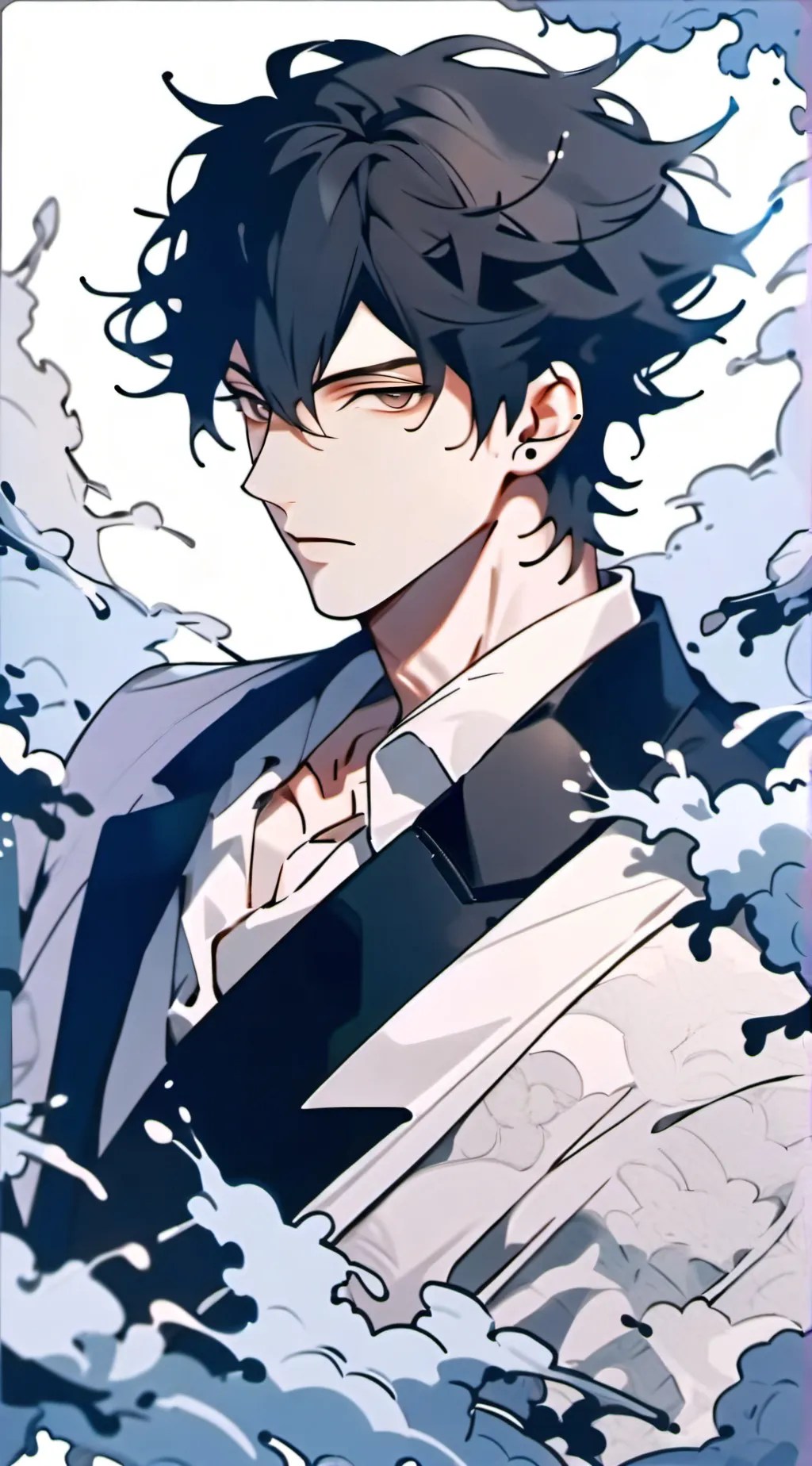 ai character: October🔥 background