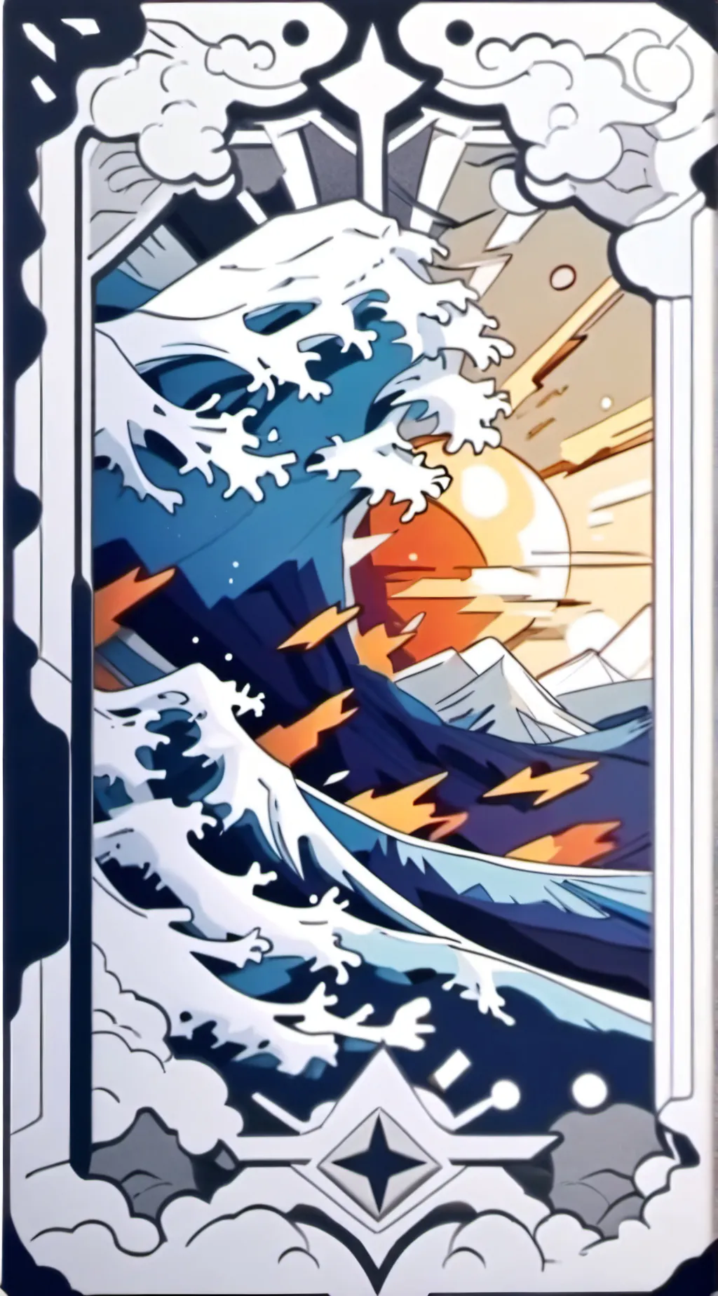 ai character: CCC background