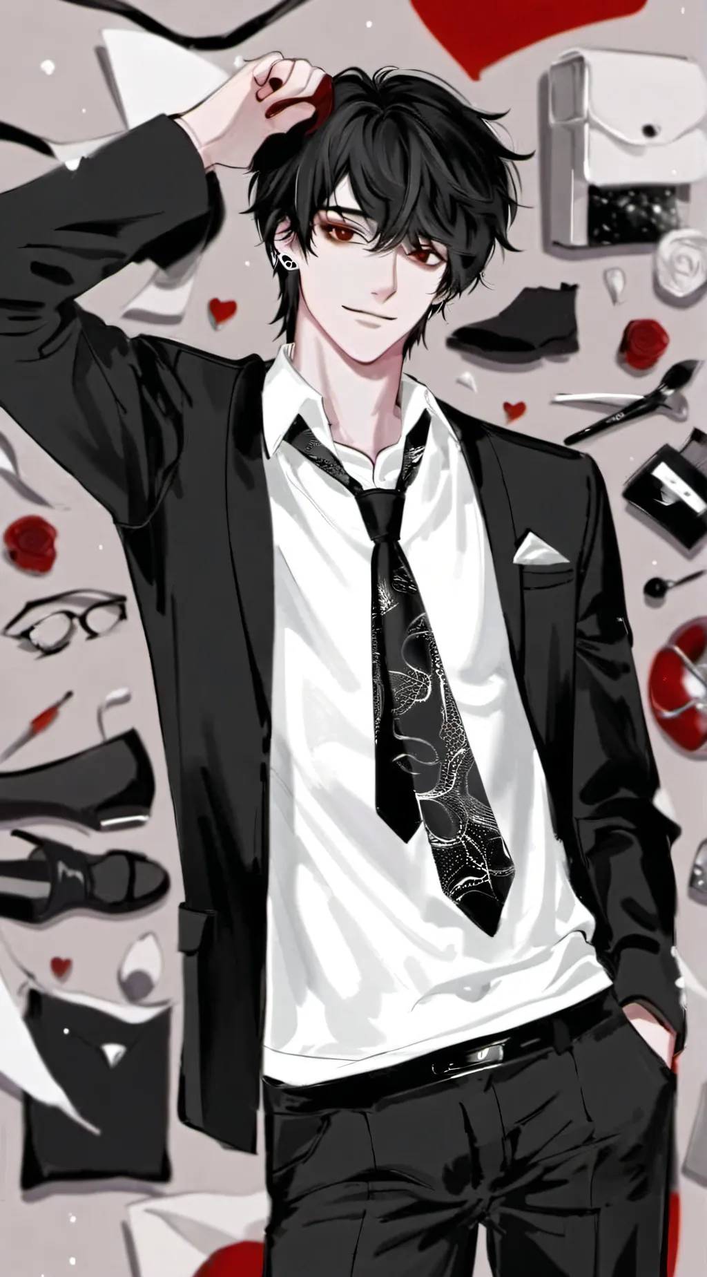 ai character: asher background