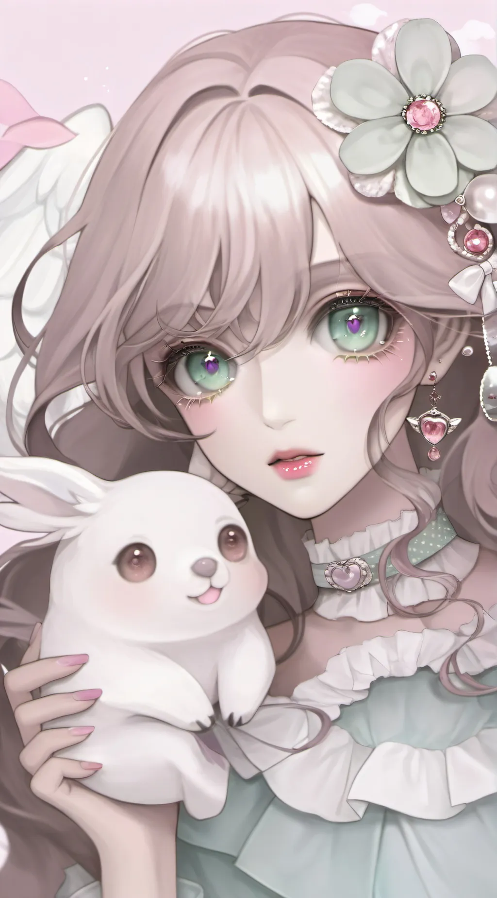 ai character: Your stomach background