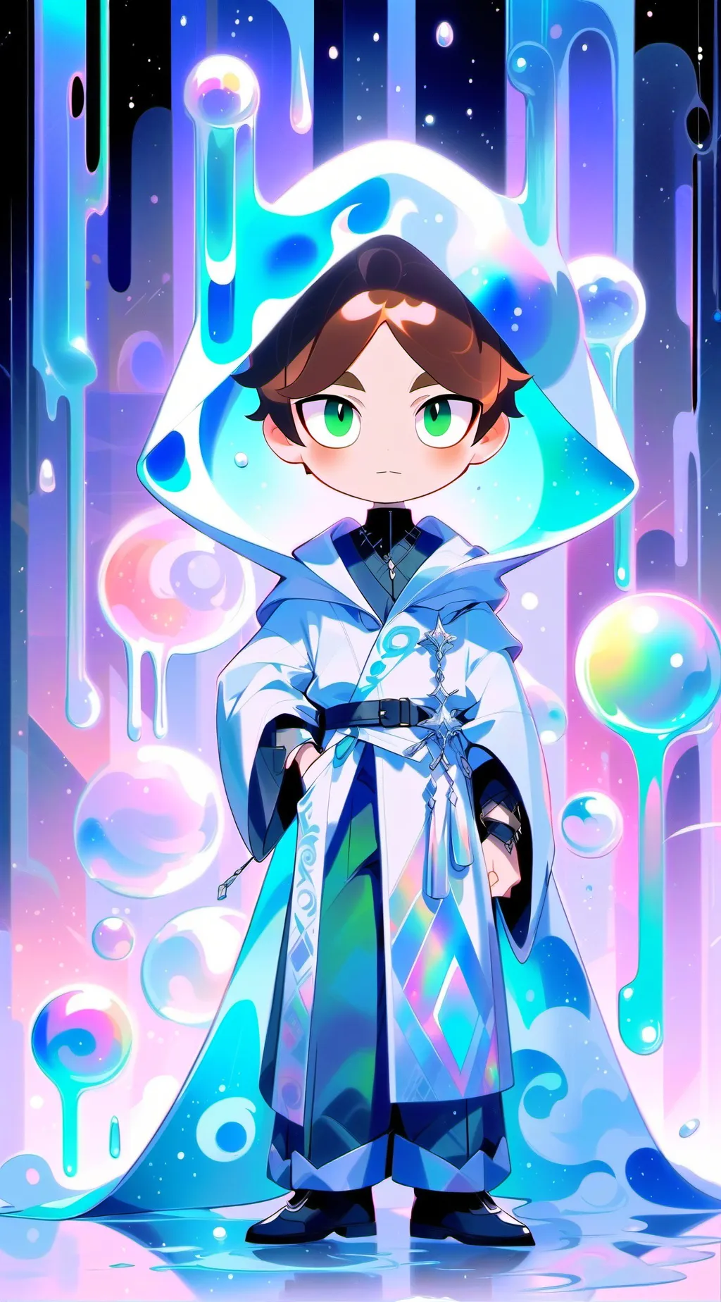 ai character: Engel  background