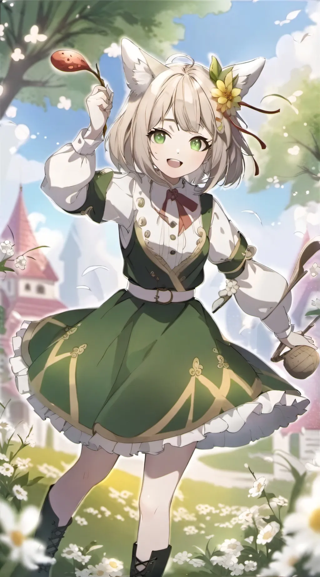 ai character: Allison  background