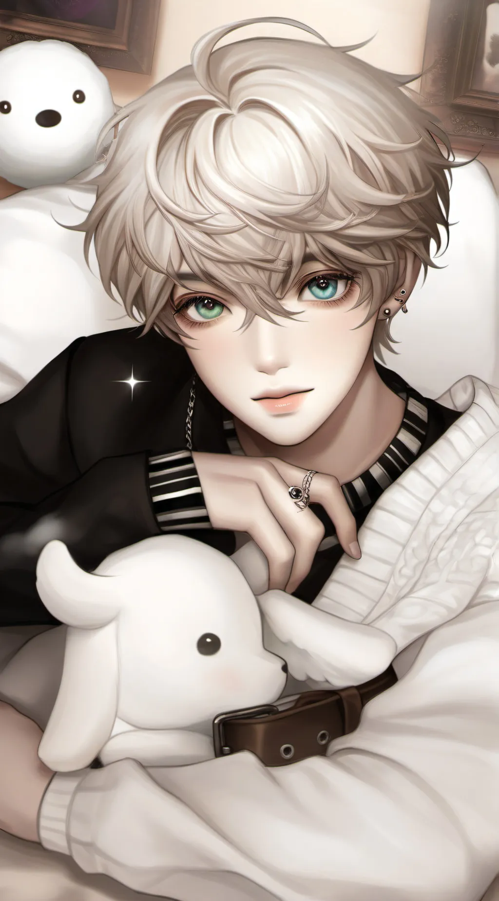 ai character: 🖤💋-Ray-💋🖤 background