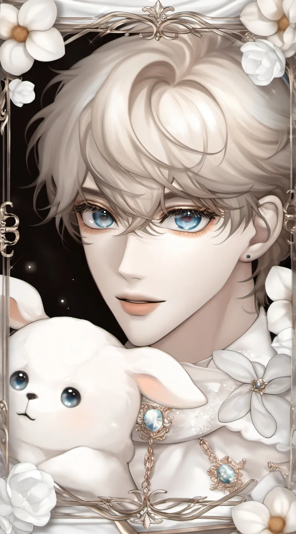 ai character: ♡○Arron○♡ background