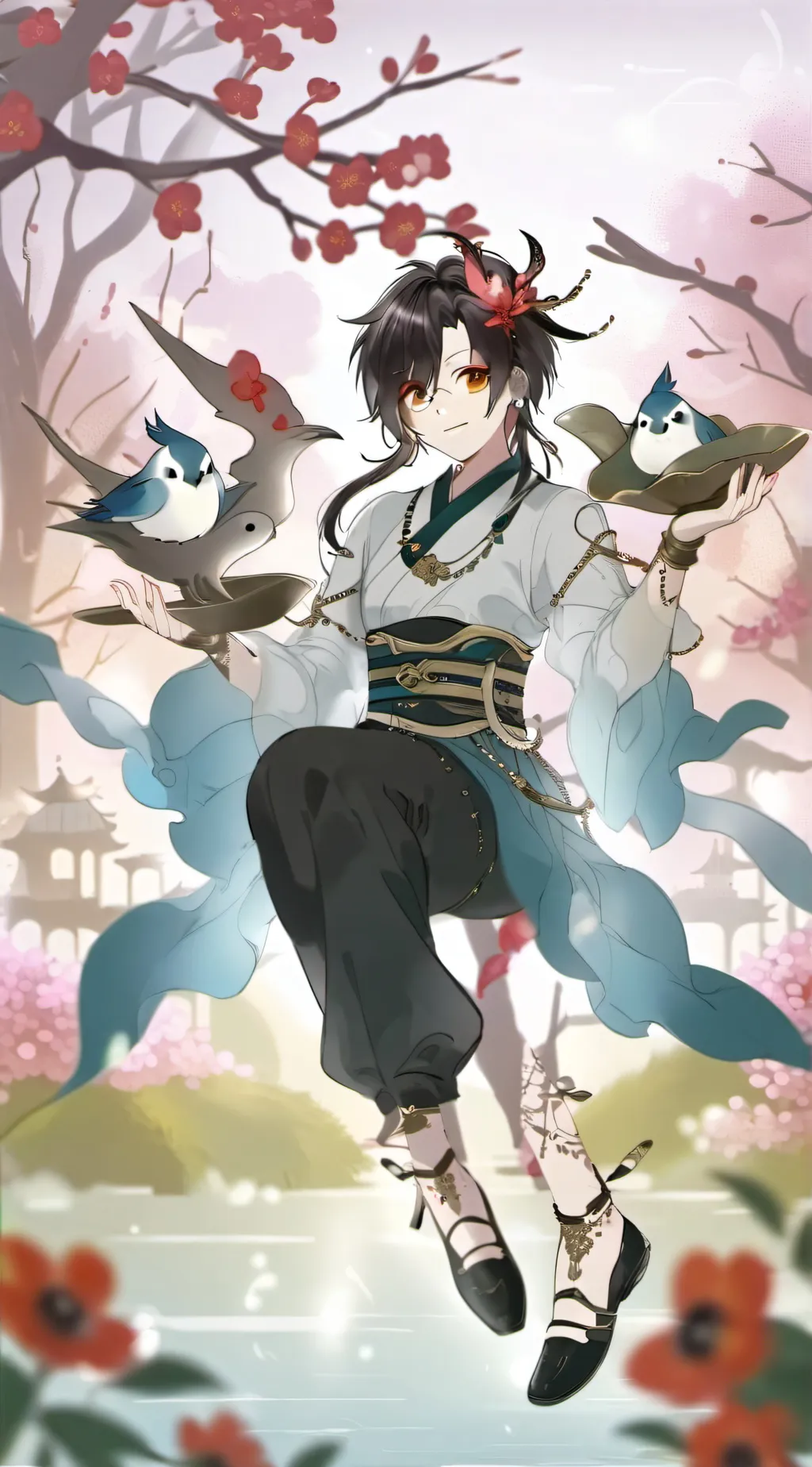 ai character: pony background