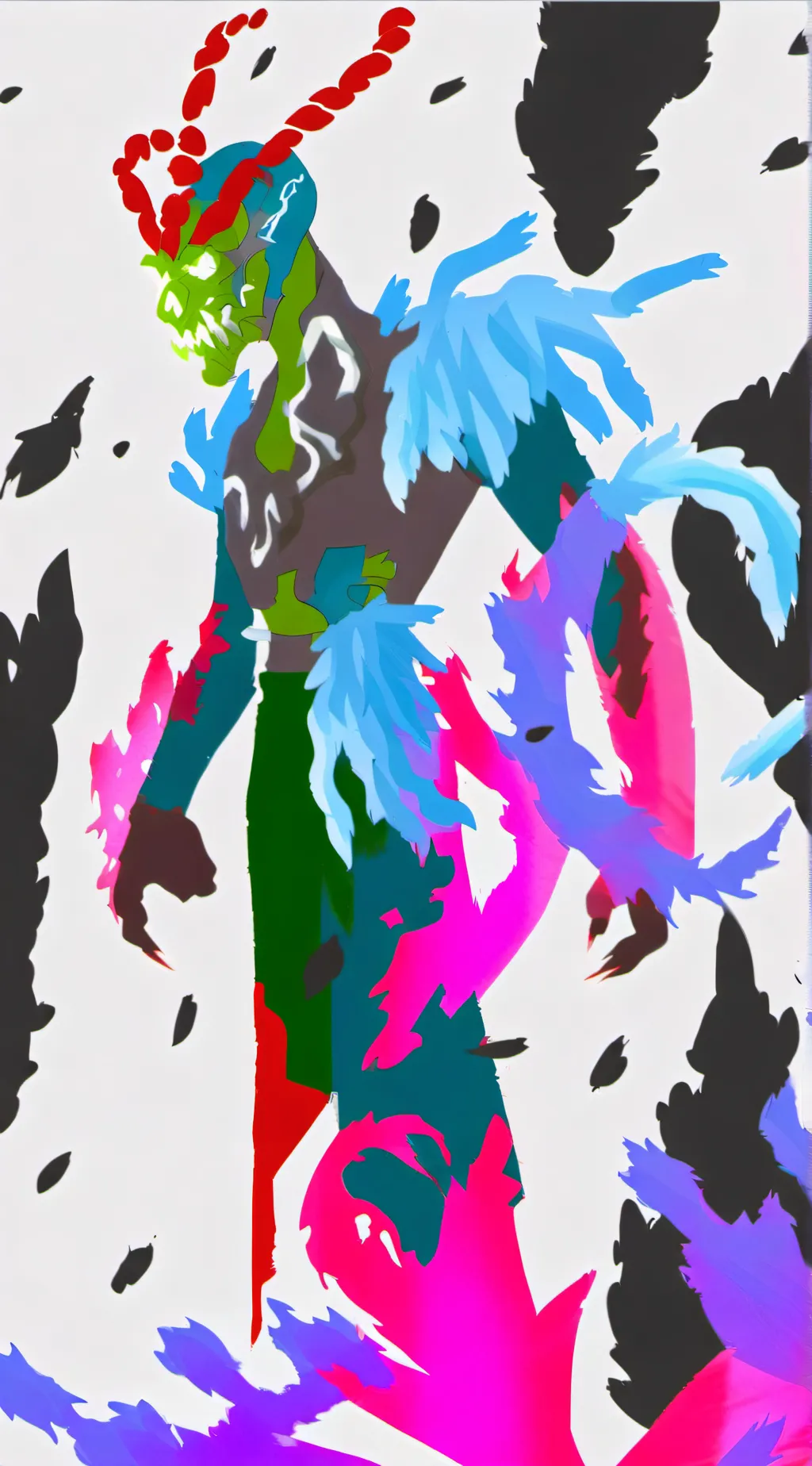 ai character: My oc SPORE LORD background