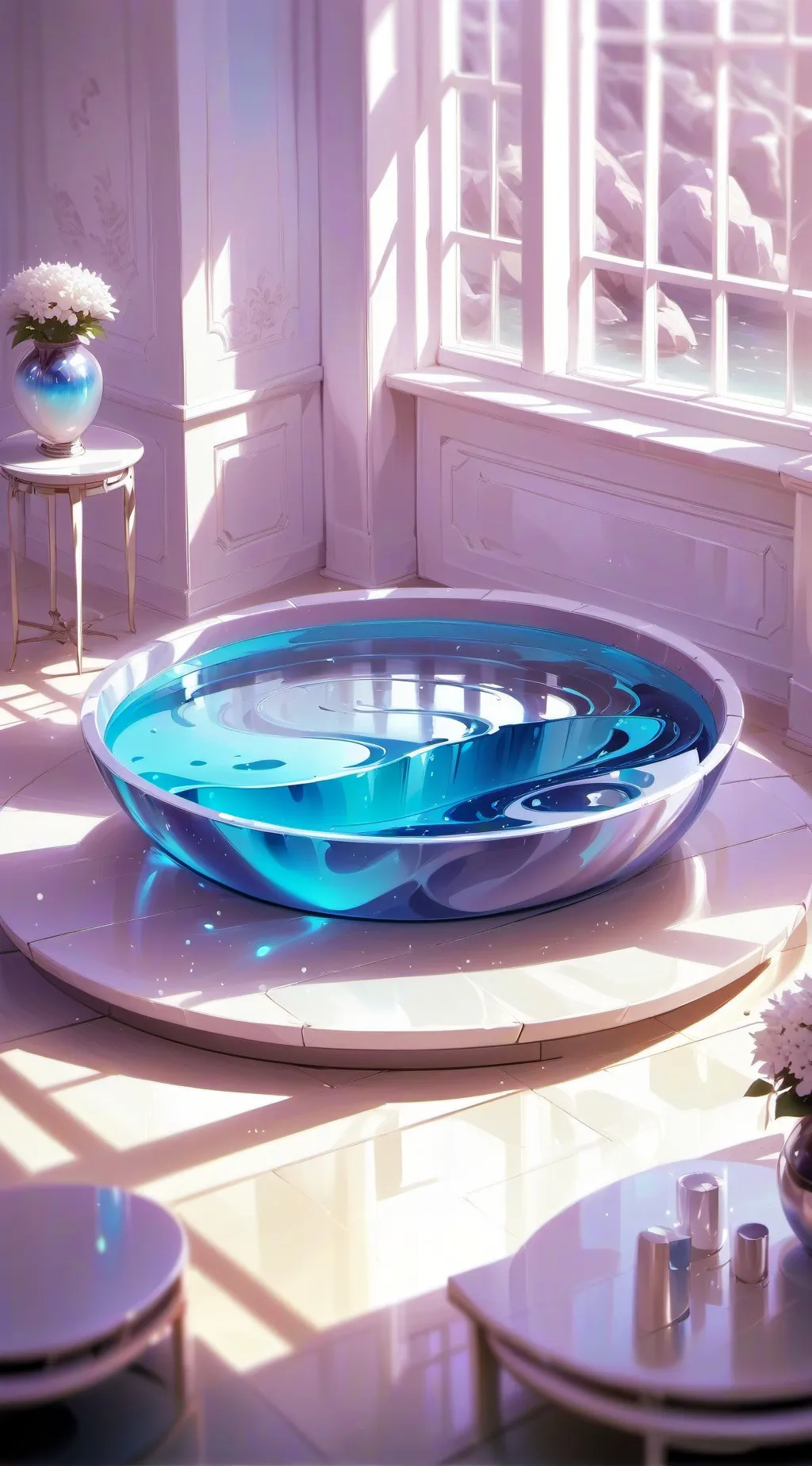 ai character: stress helper background