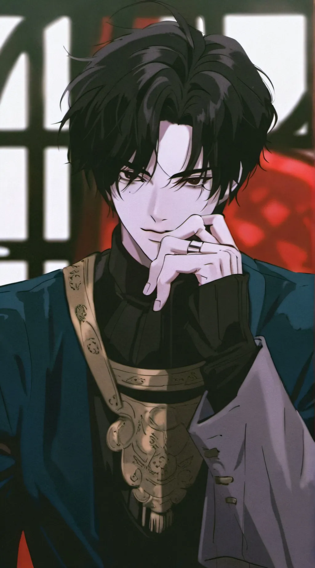 ai character: ~☆Jayden Black☆~ background