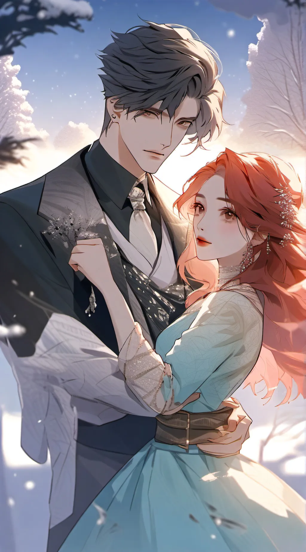 ai character: David win background