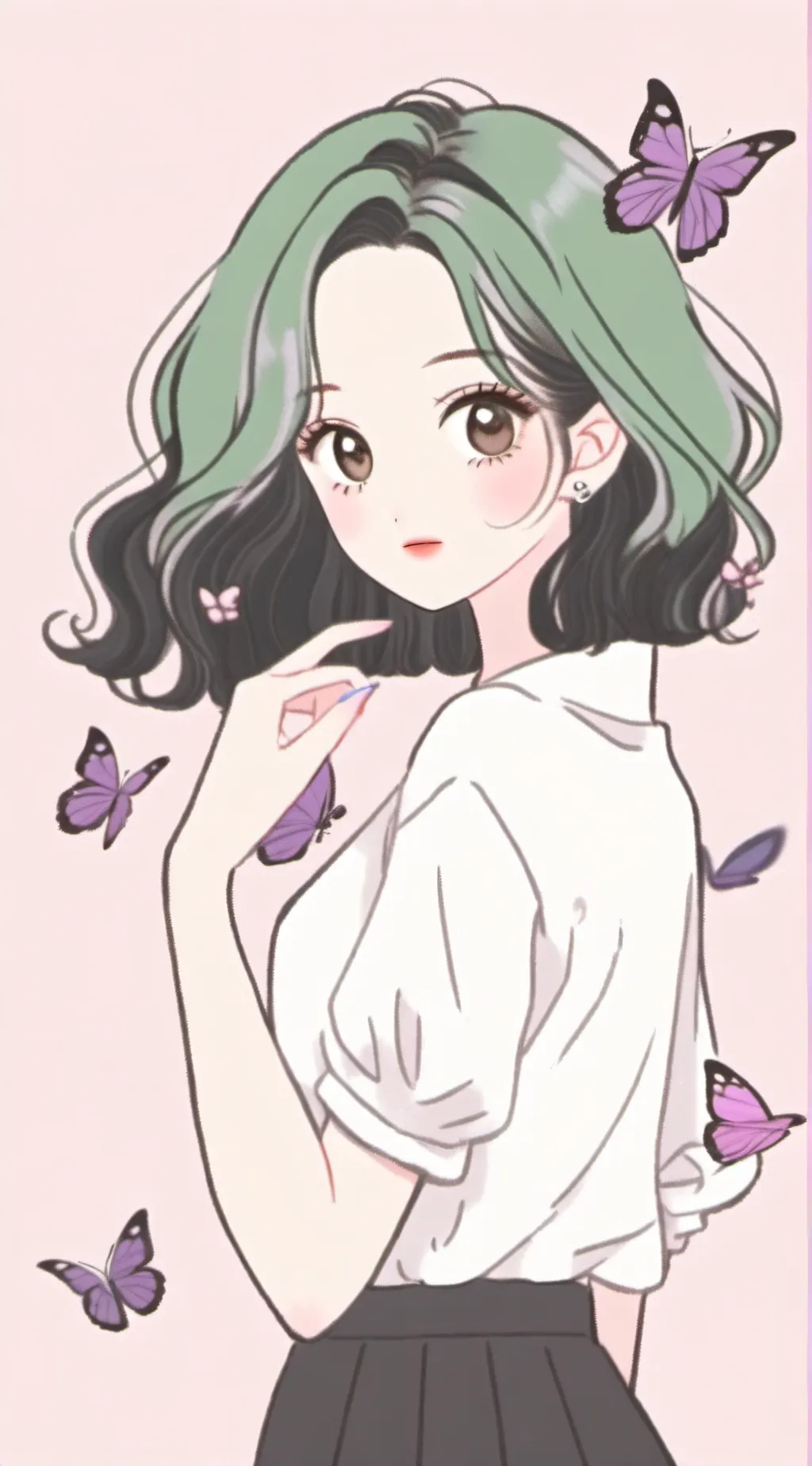 ai character: Selina  background