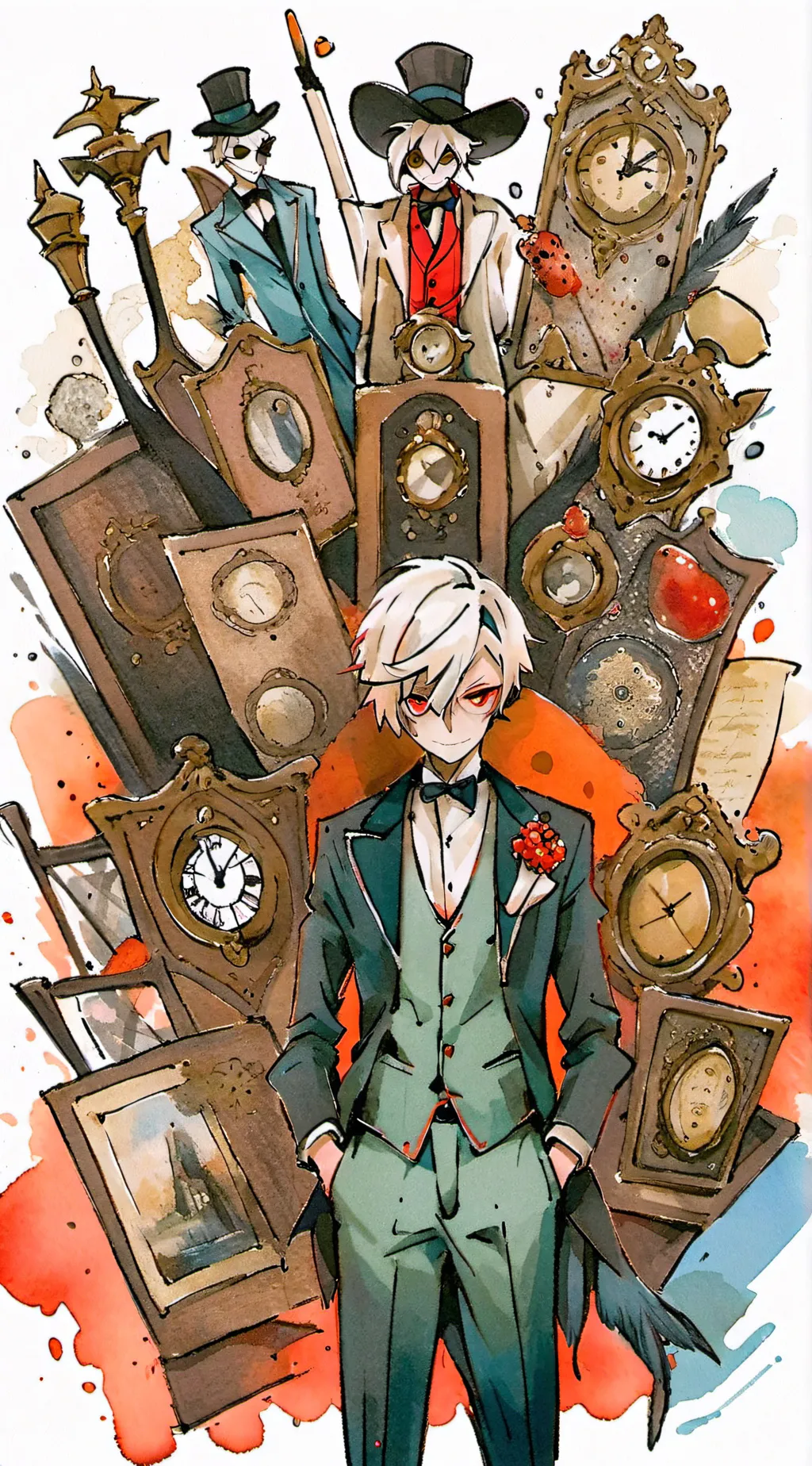 ai character: hazbin hotel :333 background